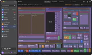 Storage Treemap preview